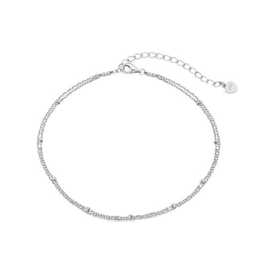 Perlé anklet